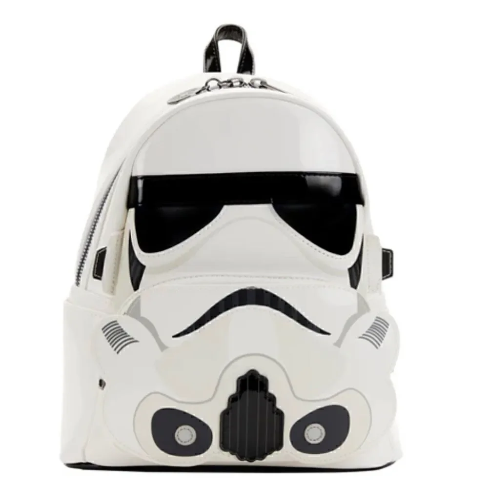 Stormtrooper Lenticular Cosplay LOUNGEFLY Backpack & Wallet Set NWT STAR WARS